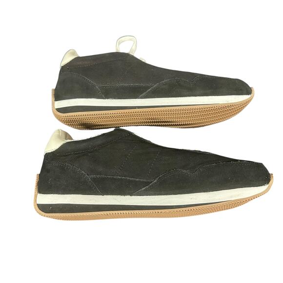 Madewell Black Suede Leather Retro Sneakers Women’s Size 8 mens’s 6.5 unisex - Picture 9 of 12